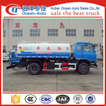 2015 dongfeng 4 * 2 camión de tanque de agua con camión de agua por menor precio
